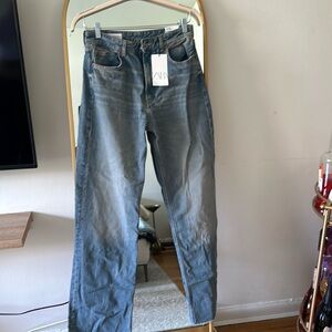 Zara High Rise Full Length Jeans NWT!!